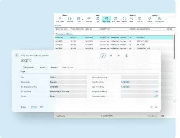 Production and Shop Floor Control