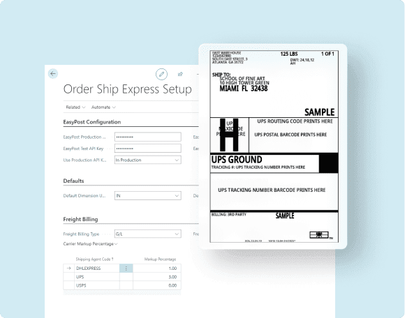Shipping and Parcel Management